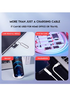 KASTWAVE USB Adapter Cable Conversion Storage Box, Multi-Type Charging Line Convertor Lightning Type C Micro Data Transfer Tool (Black)  - Image 5