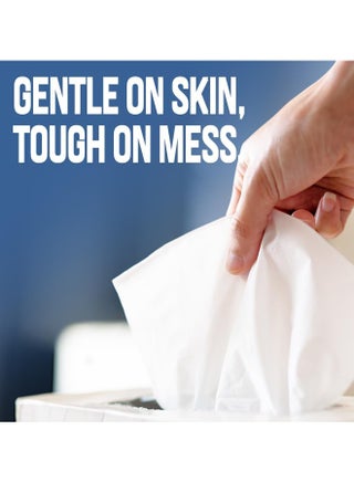 2 Ply Facial Tissue 100 Sheets in a Cube Box - Contains 100 Premium Quality Soft and Absorbent Tissues - view 3