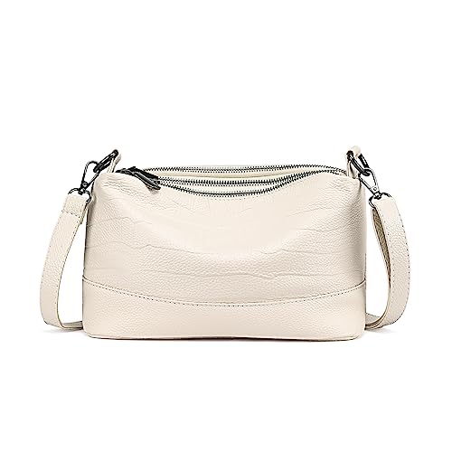 GAEKEAO Crossbody Bags for Women Small Cross Body Bag Genuine Leather Camera Bag Purse with Adjustable Strap - Image 1