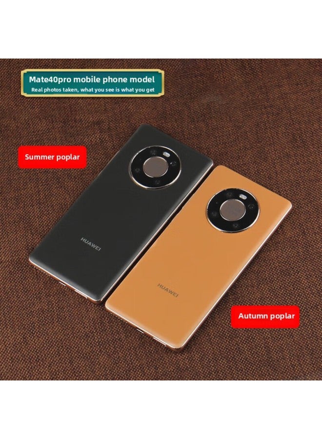 BA Gang Mobile Phone Model Is Suitable For Huawei MATE40PRO Mobile Phone Model For Huawei MATE40 Model Machine Imitation-Applicable Models:Black Screen-mate40 White  - Image 5