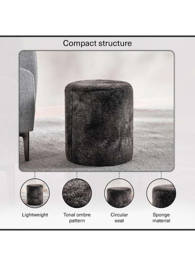 Pan Home Pouf جورجيا - أسود - Image 4