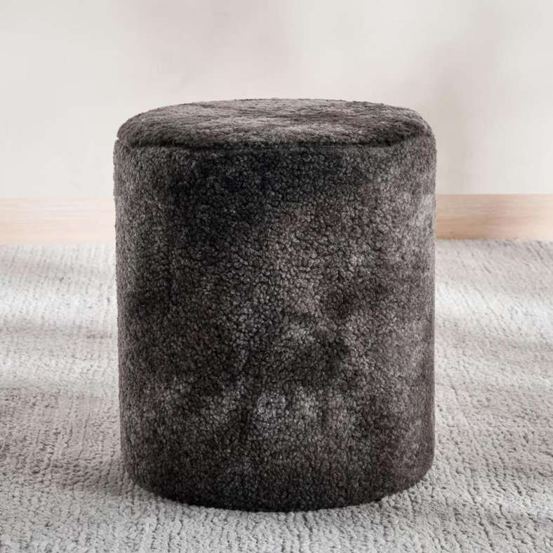 Pan Home Giorgia Pouf 33x33x37cm - Black - 123AIC9904068 - Image 2