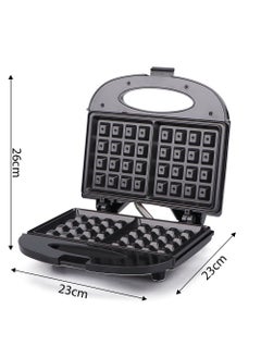 RAF Household double-sided heating waffle maker, multifunctional electric breakfast machine  - Image 4