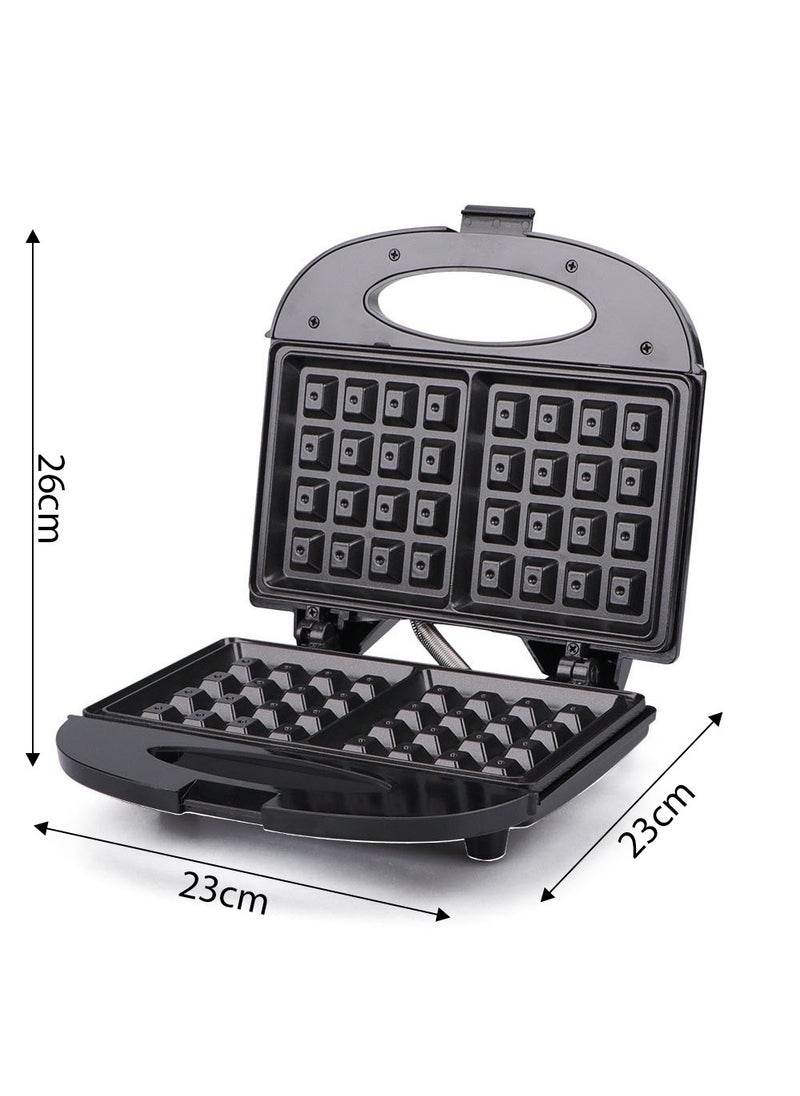 RAF - Household double-sided heating waffle maker, multifunctional electric breakfast machine - Image 1