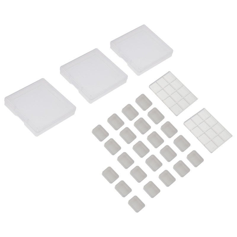 Watercolor Paint Set 25 Pcs With 1ml And 0 4ml Mini Square Palettes For Artists - Image 2