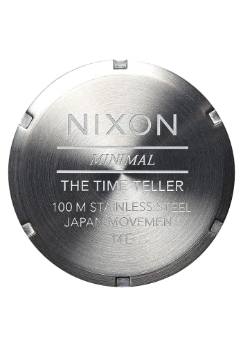 Nixon Time Teller All Silver Women’s Watch (37mm. All Silver Face & Metal Band) - Image 5