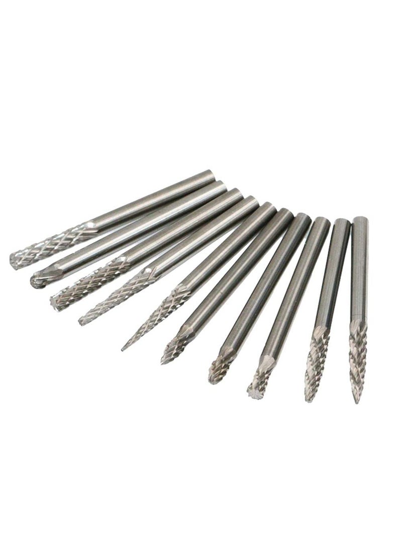 DIY Crafts DIY Crafts CTDIYHI54369 20pcs Tungsten Carbide Rotary Burrs Set for Dremel Accessories Milling Cutter Drill Bit Engraving Bits Pack  - Image 2