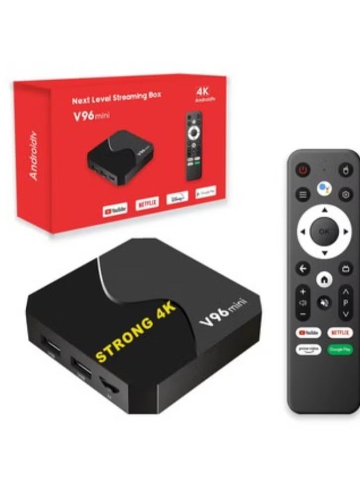 Android TV Box V96 mini Android 12.0 8+128GB BT5.0 voice remote control ip App support 8K 4K TV box - Image 1