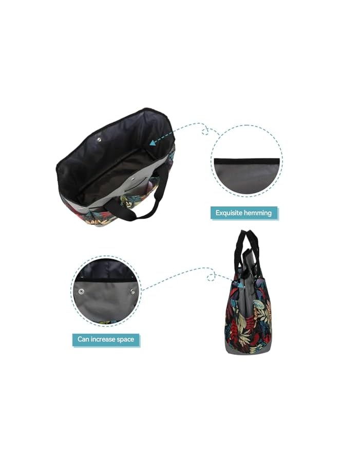 PROMASS promass Garden Tool Bag Hand Tool Storage Tote Organizer for Indoor and Outdoor Gardening for Women Men,Heavy Duty Canvas Tool Storage Home Organizer Gardening Tool Kit Holder  - Image 3