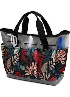PROMASS promass Garden Tool Bag Hand Tool Storage Tote Organizer for Indoor and Outdoor Gardening for Women Men,Heavy Duty Canvas Tool Storage Home Organizer Gardening Tool Kit Holder  - Image 1