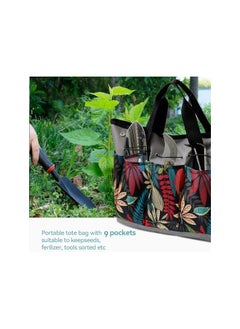 PROMASS promass Garden Tool Bag Hand Tool Storage Tote Organizer for Indoor and Outdoor Gardening for Women Men,Heavy Duty Canvas Tool Storage Home Organizer Gardening Tool Kit Holder  - Image 5
