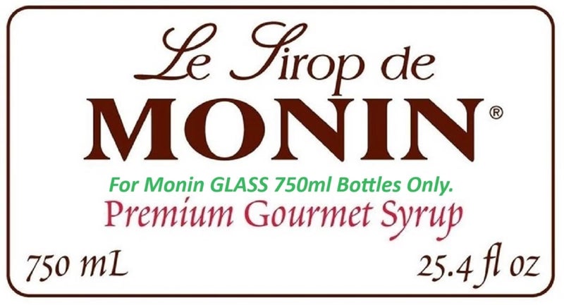 Bayside Traders Coffee Syrup Pump. ONLY for Monin GLASS 750ml (25.4 Fl.Oz.) Bottle (Pack of 2). FDA Compliant. BPA Free. Product of ® - Image 2