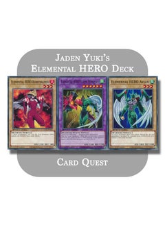 Gx Jaden Yuki'S Complete Classic Elemental Hero Fusion Deck