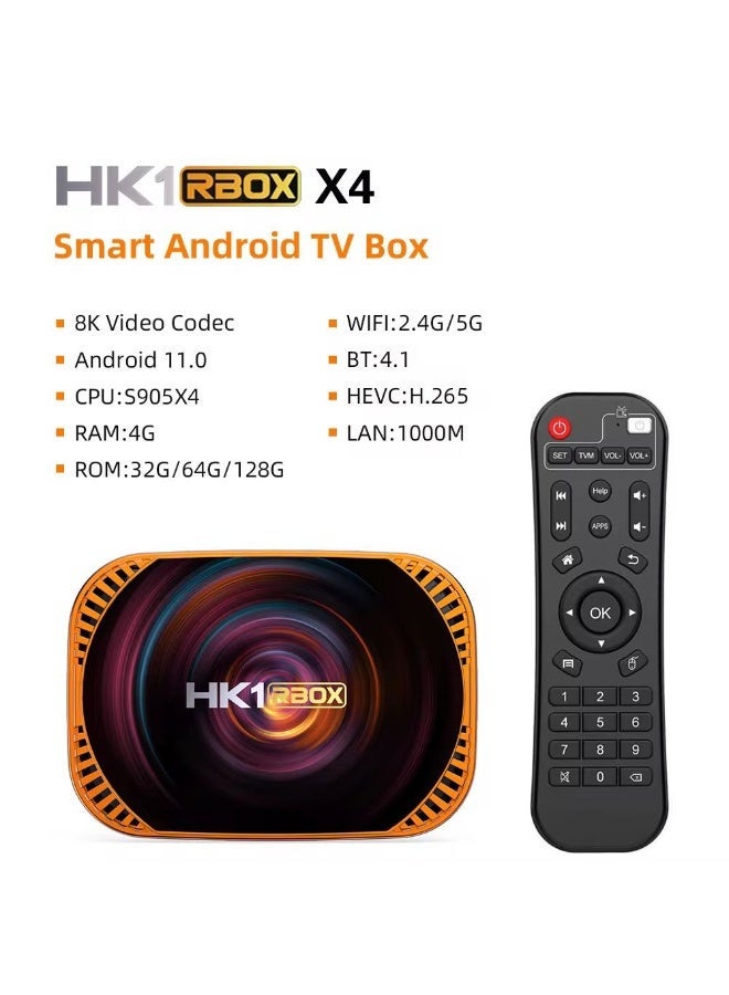 HK1 RBOX X4 4G 32G Android 11Dual WIFI TV Box - Image 3
