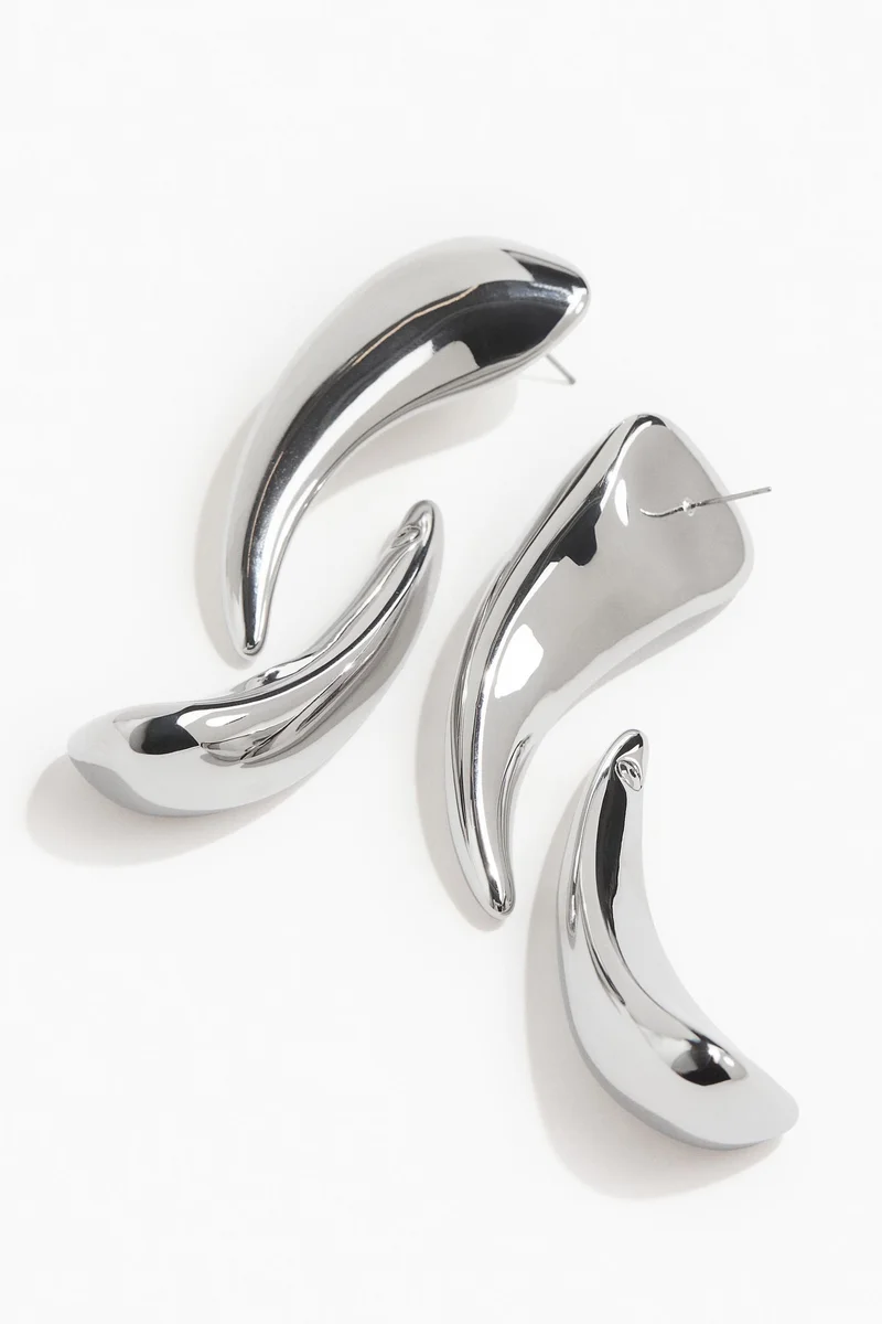 H&M Chunky twisted earrings