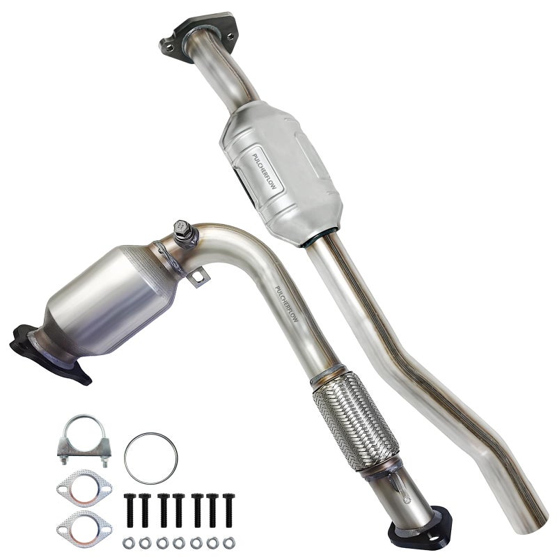 Catalytic Converter Compatible with 2010 2011 2012 2013 2014 Chevrolet Equinox 20102014 GMC Terrain 24L Catalytic Convertor Front Rear EPA Compliant