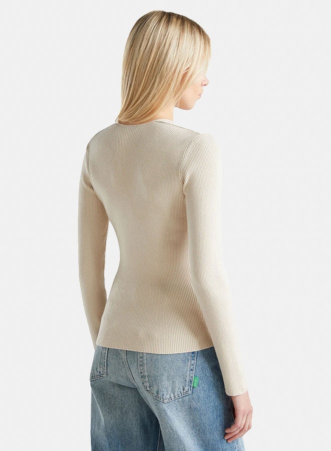 Benetton Sweatersweetheart Neck - Image 2