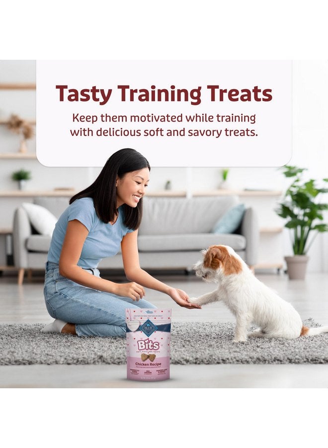 بلو بافلو مكافآت تدريب الكلاب من Blue Buffalo Valentine's Day Edition، وصفة الدجاج، كيس 4.5 أونصة - Image 4