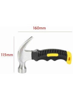 FUTURE TRAND FUTURE TRAND 1Pcs Portable Claw Hammer Durable Small Hammer High Quality Hammers Multifunction Mini Hammer Perfect for Pulling Nails for DIY Projects in Home and Office Multicolor  - Image 2