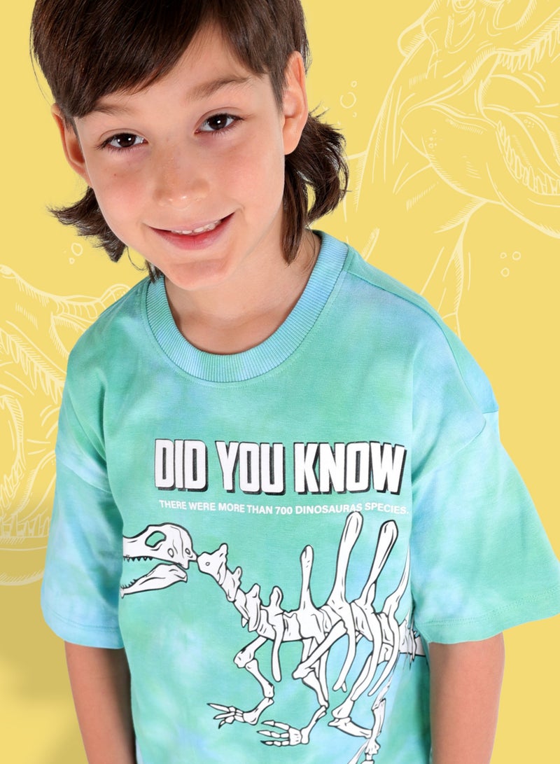 AIKO AIKO-Boys StylishPrinted T-Shirt & Shorts Set-7-8Y  - Image 5