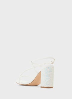 Truffle Patent Strappy Stilleto Sandals  - Image 3