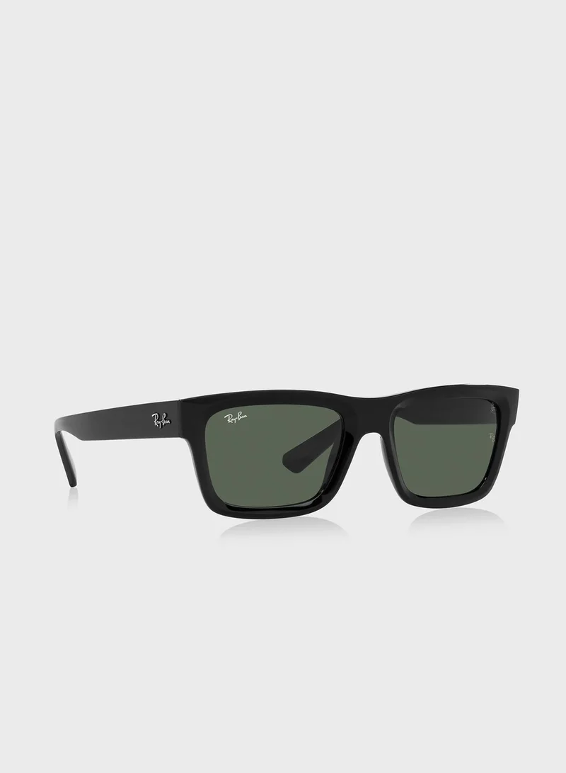 Ray-Ban 0Rb4396 Warren Rectangle Sunglasses