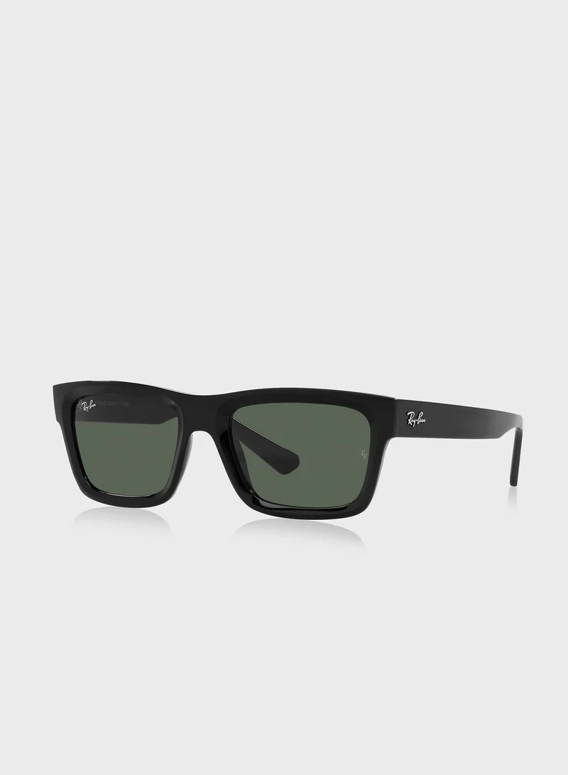 Ray-Ban 0Rb4396 Warren Rectangle Sunglasses
