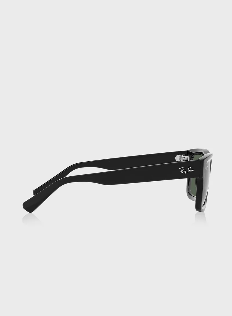 Ray-Ban 0Rb4396 Warren Rectangle Sunglasses