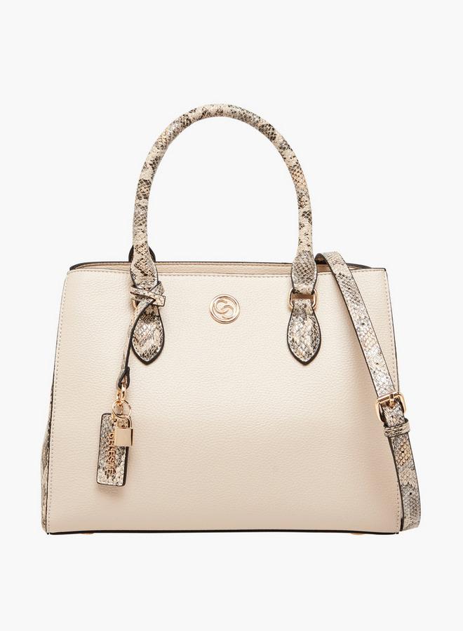 سيليست حقيبة يد بطبعة حيوانات مع حزام قابل للفصل - Image 1