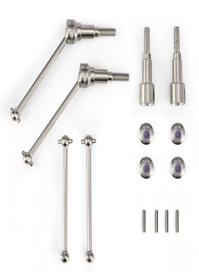 HAIBOXING 1/16th RC Cars Upgraded Spare Parts Metal Drive Shafts(Front and Rear) Apply to 16889 16889A 2105 T10(M16106+M16107+M16105)