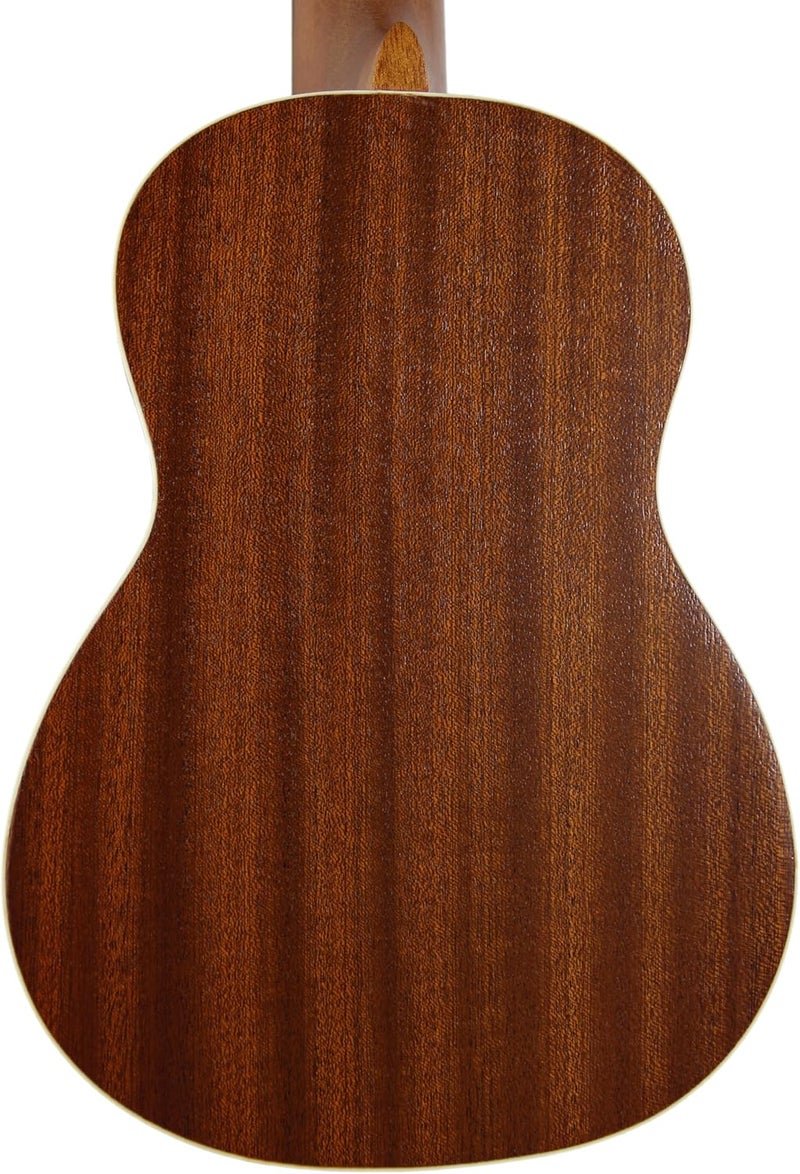 Kala KA-S Mahogany Soprano Ukulele Bundle with Gig Bag, Clip-On Tuner, Austin Bazaar Instructional DVD, and Polishing Cloth - Image 1
