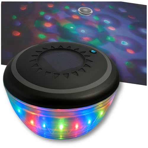 GAME Underwater Show Pool Battery Color LED 7 Light Modes, Solar Powered, Lasts Up to 6 Hours, Auto On/Off, 1.2 Pounds, Grey - Image 1