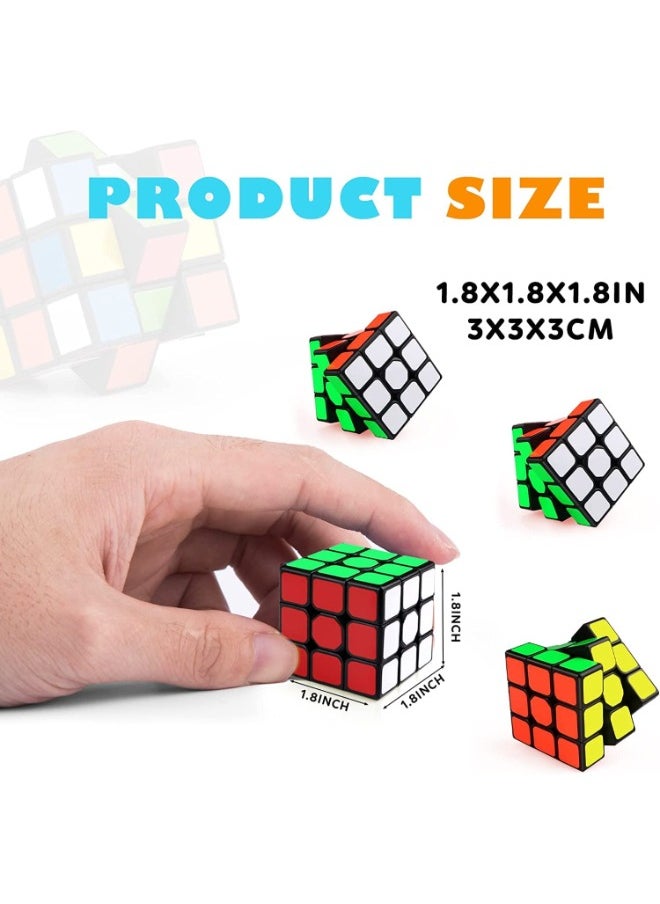 TOY GARDEN 3x3 Mini Puzzle Cubes Bulk – 24 Pack, 1.18 inch Party Favors for Kids, Small Prizes & Fidget Toys for Goodie Bags  - Image 2