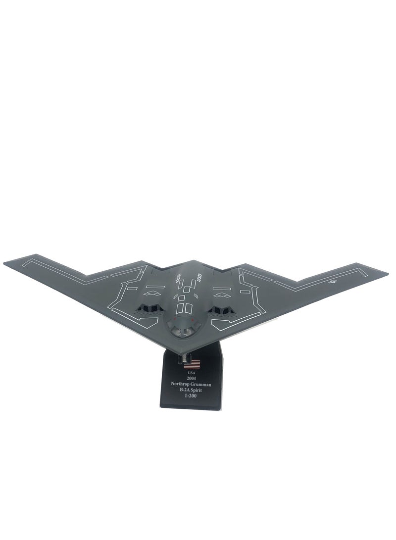 Diecast Military Aircraft 1/200 US Air Force B-2 Bomber Phantom Invisible Strategic Bomber Fighter Jet Model Airplane for Collection or GiftDiecast Military Aircraft 1/200 US Air Force B-2 Bomber Phantom Invisible Strategic Bomber Fighter Jet Model Airplane for Collection or Gift - Image 5