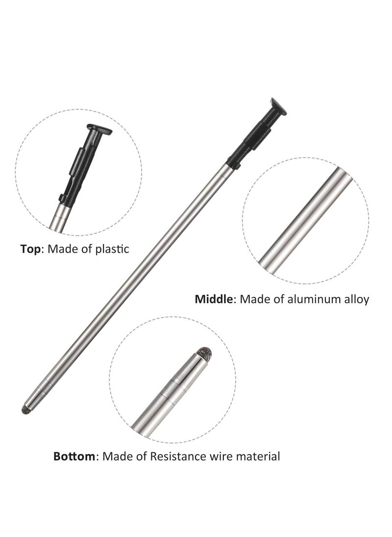 Excefore - Stylus Pen, 4 Pcs Touch Screen Pen Stylus Pencil with Touch Function & 4 Pcs Card Eject Pins, Replacement LCD Screen Touch Pen for LG Stylo 5, Q Stylus, Q Stylus+, Q Stylus Plus, Q720 Etc. - Image 1