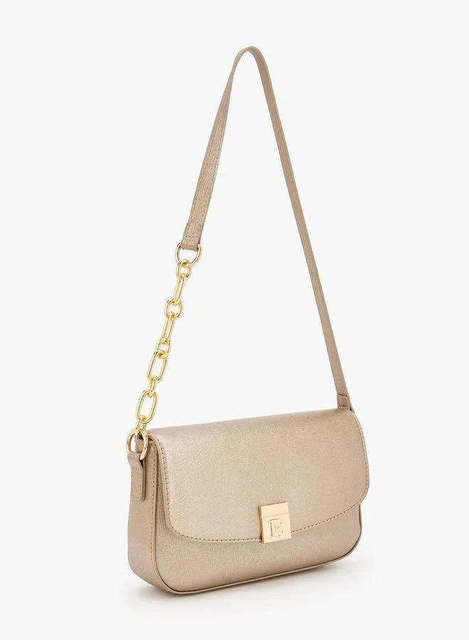 Flora Bella By Shoexpress FLORA BELLA METALLIC PU SHOULDER BAG Ramadan Collection