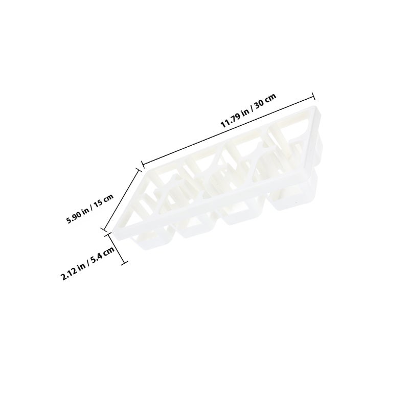 4pcs Small 8-Hole Planter Pot Rack Nursery Pot Tray Plant Growing Pot Holder Nursery Sowing Pot Brackets For Gardening And Greenhouse Use - Image 2
