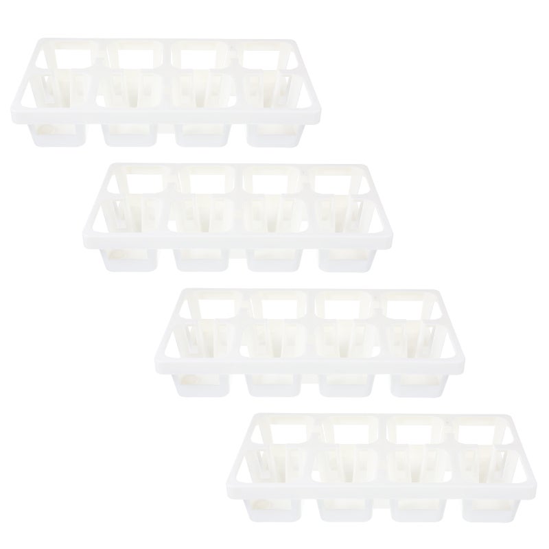 4pcs Small 8-Hole Planter Pot Rack Nursery Pot Tray Plant Growing Pot Holder Nursery Sowing Pot Brackets For Gardening And Greenhouse Use - Image 5