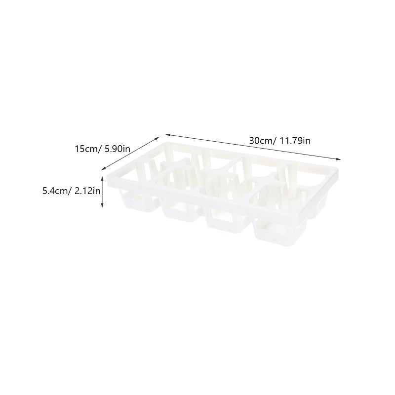 4pcs Small 8-Hole Planter Pot Rack Nursery Pot Tray Plant Growing Pot Holder Nursery Sowing Pot Brackets For Gardening And Greenhouse Use - Image 3