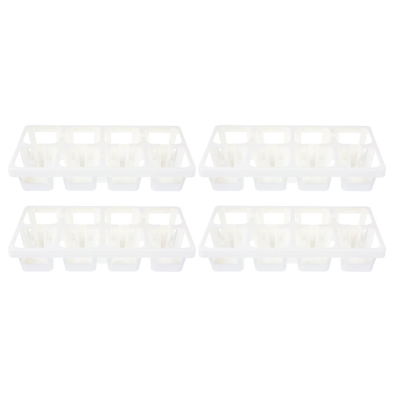 4pcs Small 8-Hole Planter Pot Rack Nursery Pot Tray Plant Growing Pot Holder Nursery Sowing Pot Brackets For Gardening And Greenhouse Use - Image 4