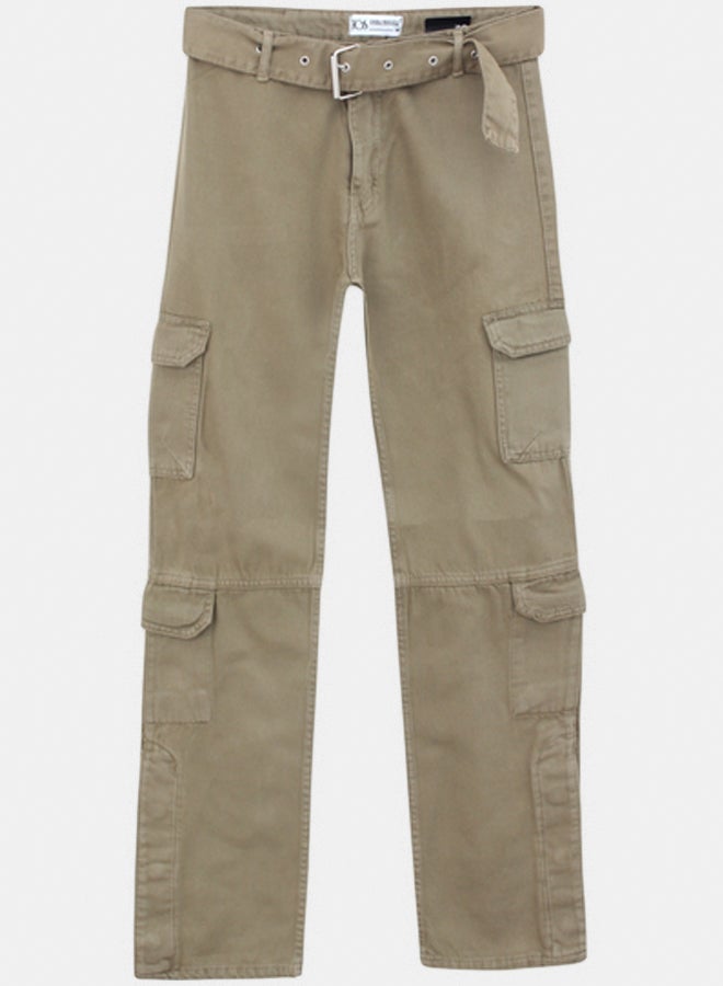 TGS Khaki Cargo Women Pants