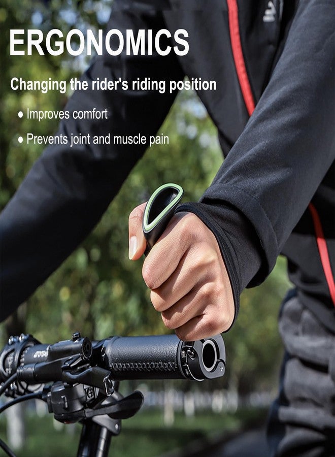 SONZUIA Bike Bar Ends, MTB Inner Bar Ends, Mountain Bike Handlebar Ends, Cycling Handle Bar end with Bicycle Handlebar Ends Caps - Image 3