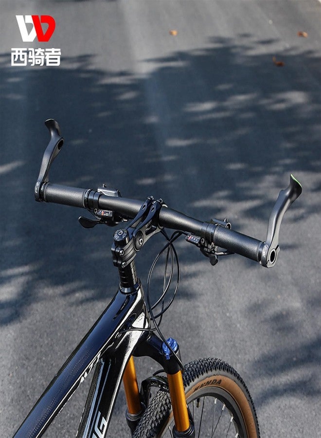 SONZUIA Bike Bar Ends, MTB Inner Bar Ends, Mountain Bike Handlebar Ends, Cycling Handle Bar end with Bicycle Handlebar Ends Caps - Image 2