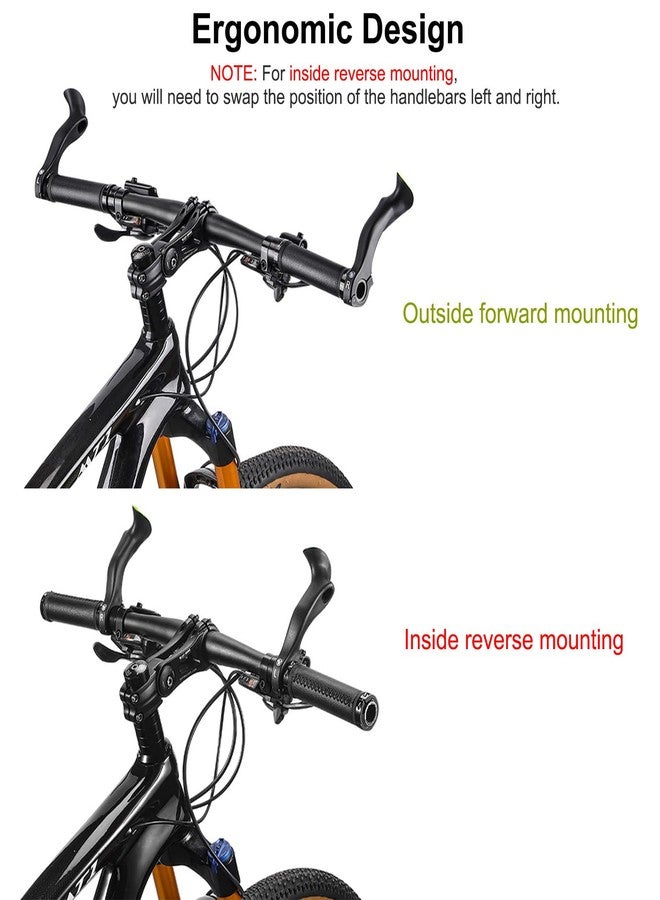 SONZUIA Bike Bar Ends, MTB Inner Bar Ends, Mountain Bike Handlebar Ends, Cycling Handle Bar end with Bicycle Handlebar Ends Caps - Image 4