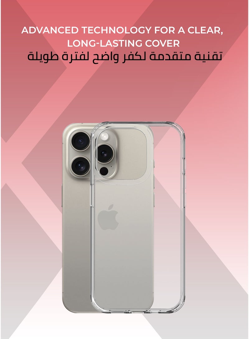 Xonda 4-in-1 protection package for iphone 15 Pro Max - Clear case, shatter-resistant screen protection, high-definition camera lens protection, Antibacterial Spray. - Image 3