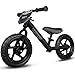 KRIDDO Toddler Balance Bike 2 Year Old Age 24 Months to 5 Years Old 12 Inch Push Bicycle with Customize Plate 3 Sets of Stickers Included Steady Balancing Gift Bike for 23 Boys Girls Night - Image 3