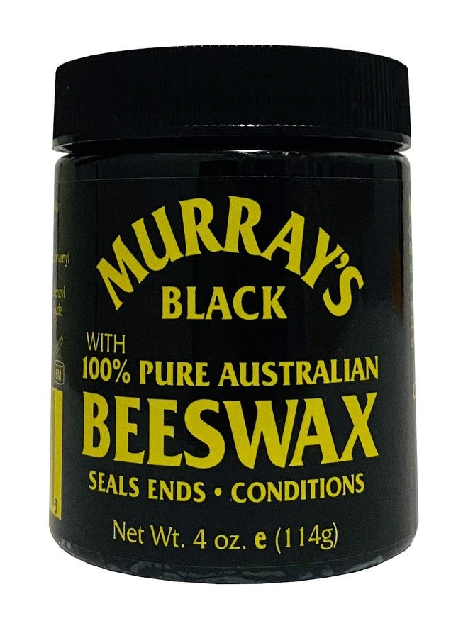 Murray's Murrays Black Beeswax 3.5 Ounce Jar (103ml) (3 Pack) - Image 1