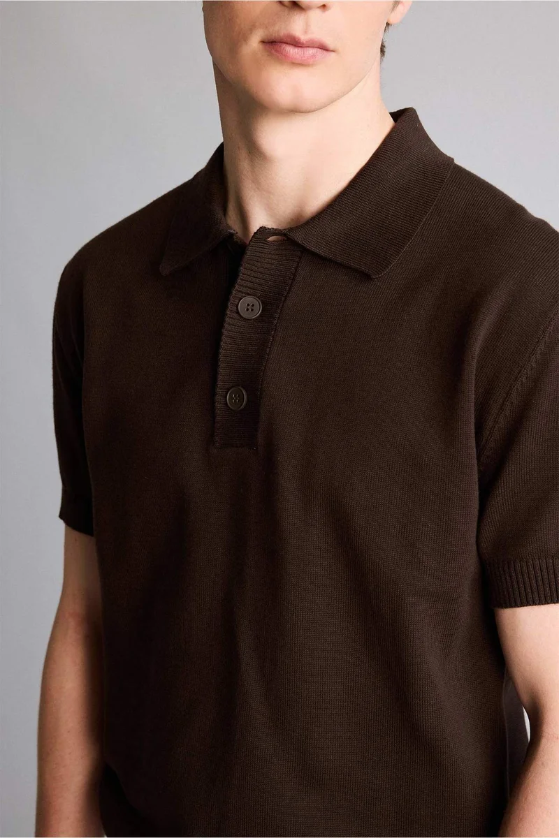 Defacto  Short Sleeve Polo Shirt for Men | Best Price UAE