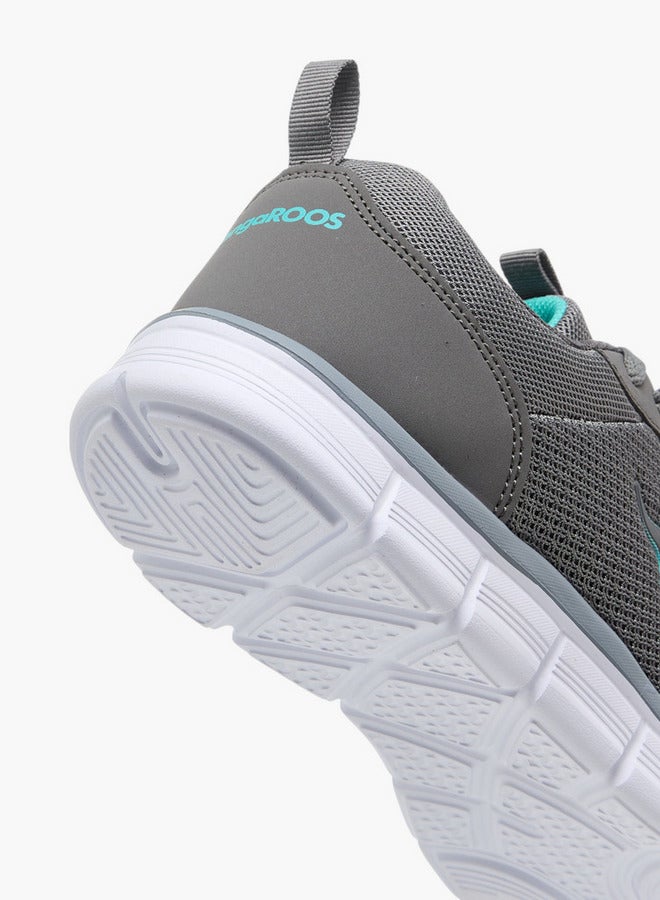 kangaROOS Women's Logo Applique Sports Shoes with Lace-Up Closure - Image 5
