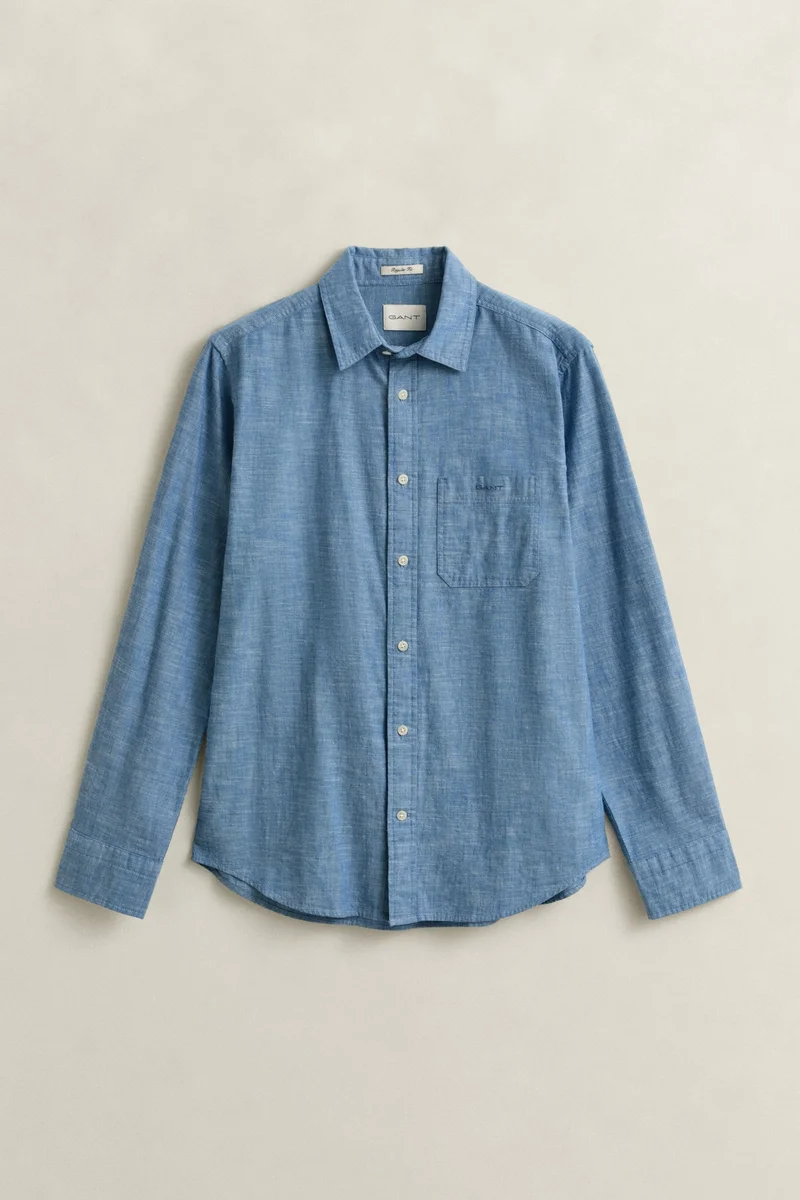 GANT  Regular Chambray Shirt for Men | Best Price UAE